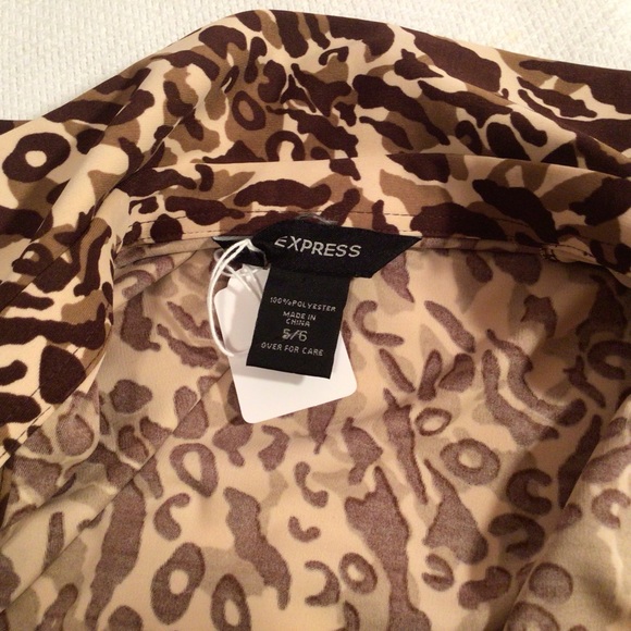 Ladies Express leopard print dress - Picture 6 of 7
